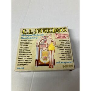 GI Jukebox 100 Original Swing Era 5 CD Set 1936 1946 Many Never Before Released‎